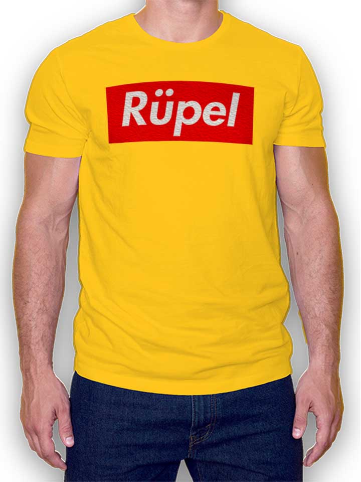 Ruepel Kinder T-Shirt gelb 110 / 116