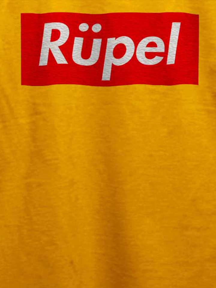 ruepel-t-shirt gelb 4