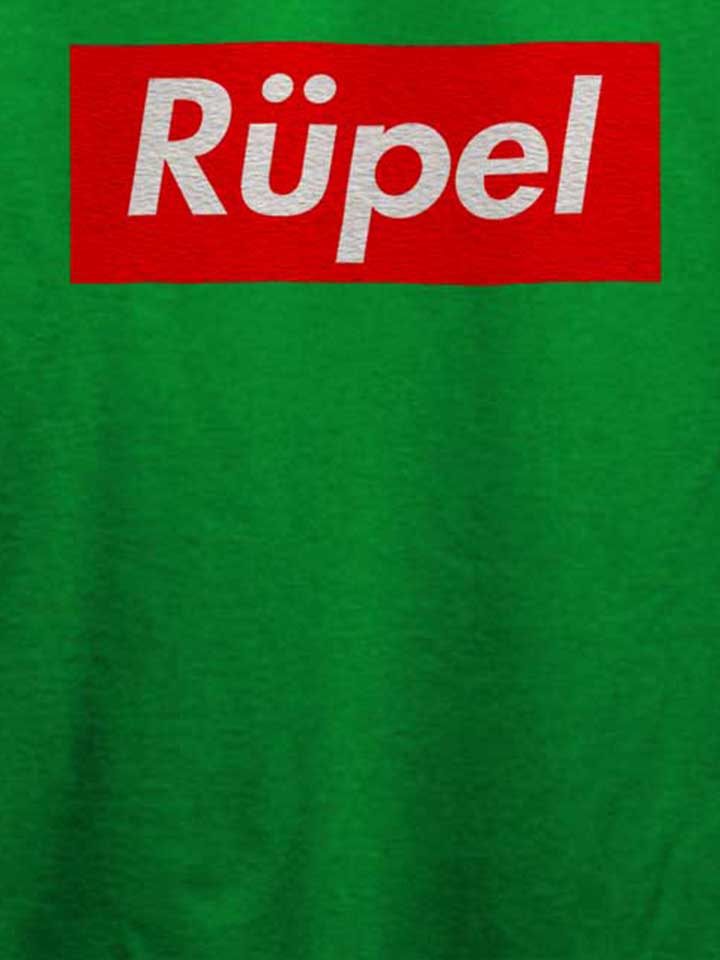 ruepel-t-shirt gruen 4