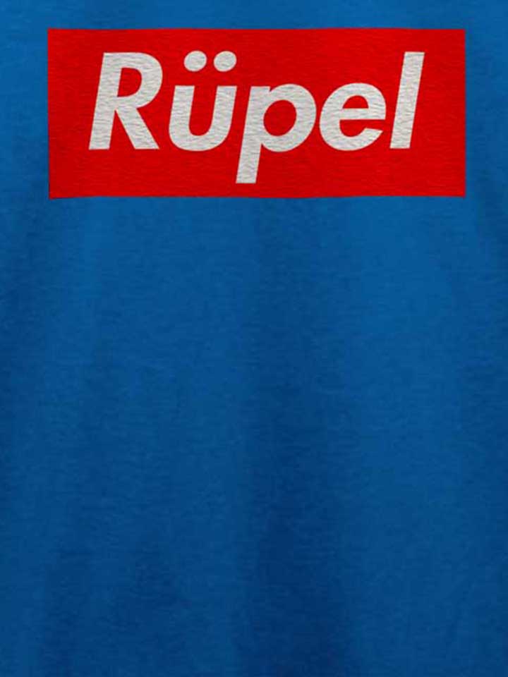 ruepel-t-shirt royal 4