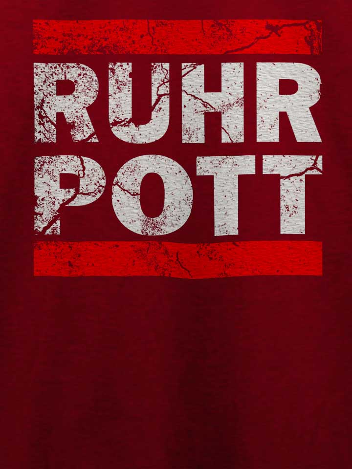ruhr-pott-vintage-t-shirt bordeaux 4
