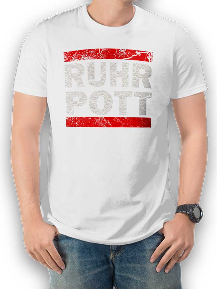 ruhr-pott-vintage-t-shirt weiss 1