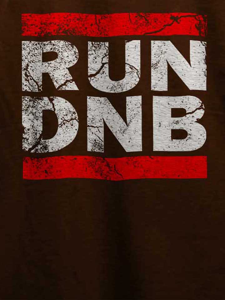 run-dnb-vintage-t-shirt braun 4