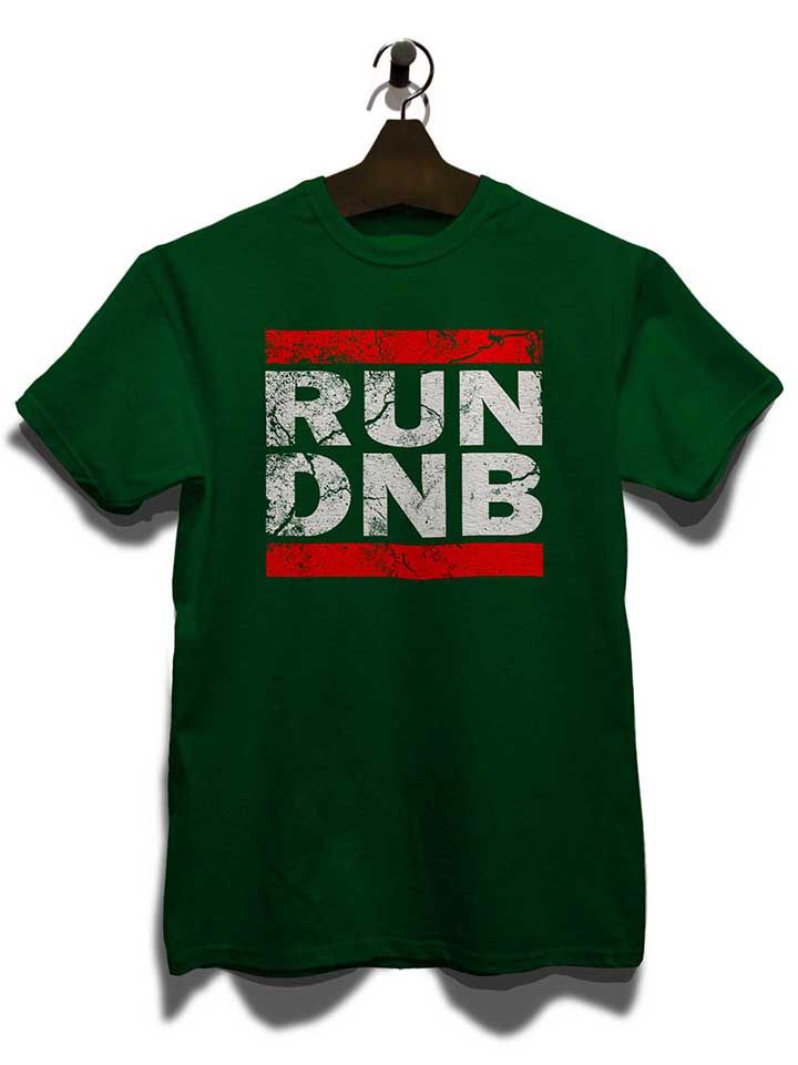 run-dnb-vintage-t-shirt dunkelgruen 3