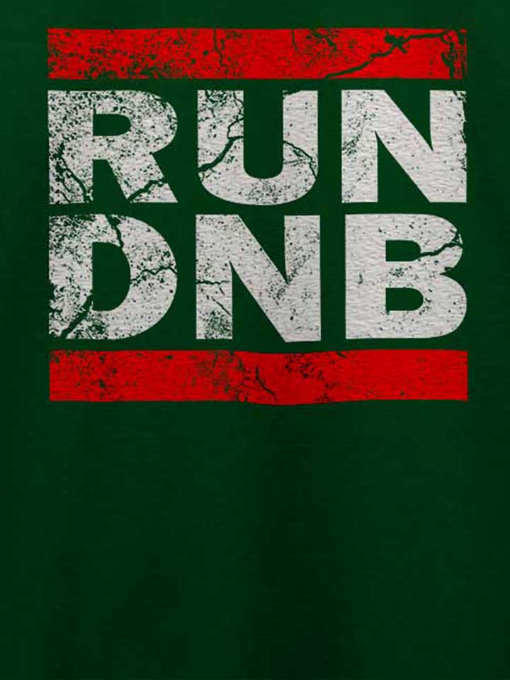 run-dnb-vintage-t-shirt dunkelgruen 4