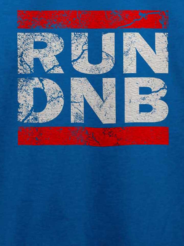 run-dnb-vintage-t-shirt royal 4
