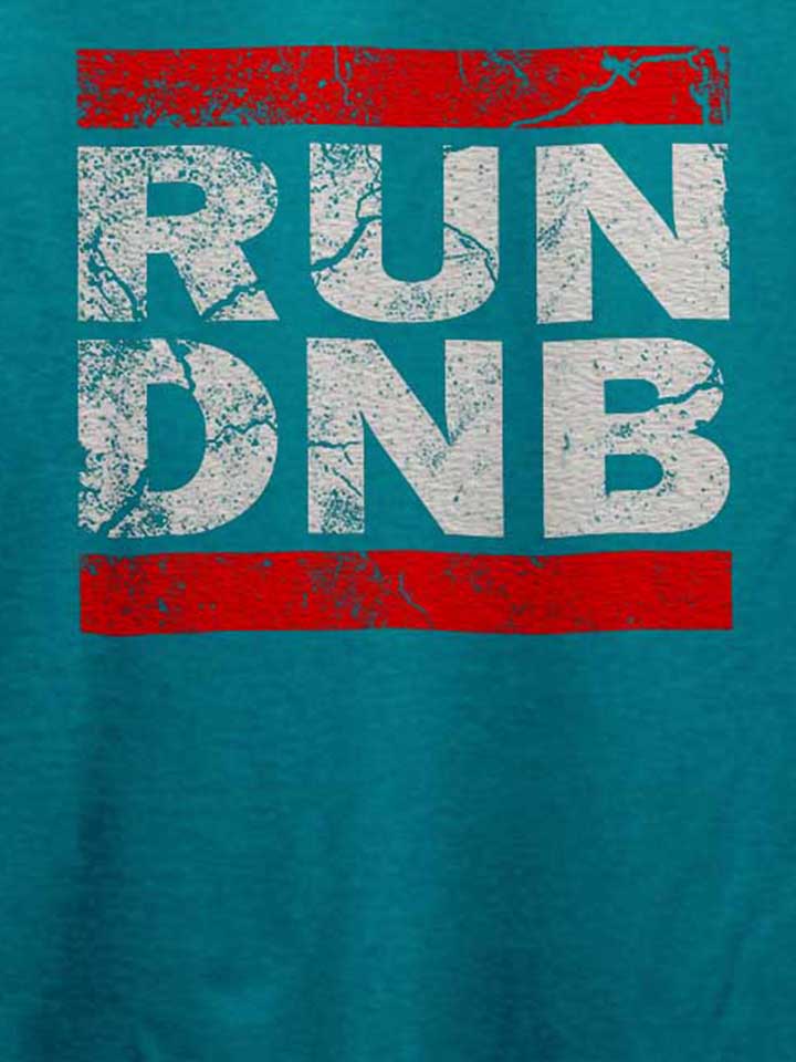 run-dnb-vintage-t-shirt tuerkis 4