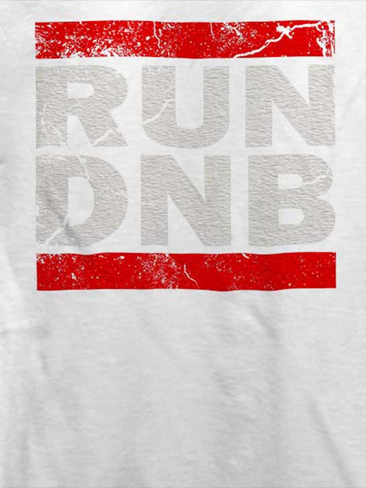 run-dnb-vintage-t-shirt weiss 4