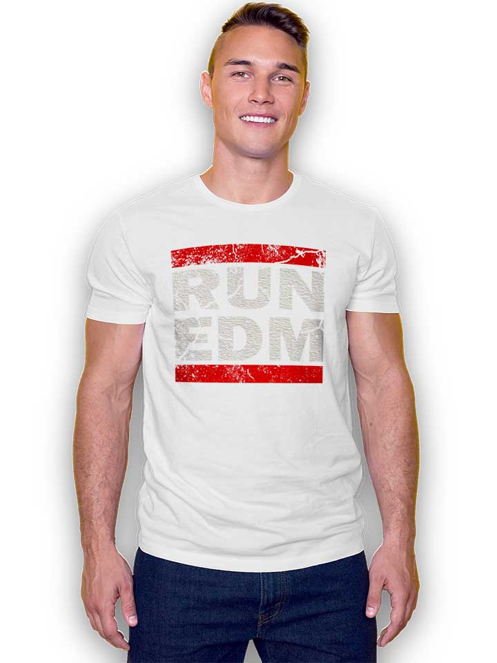 run-edm-vintage-t-shirt weiss 2