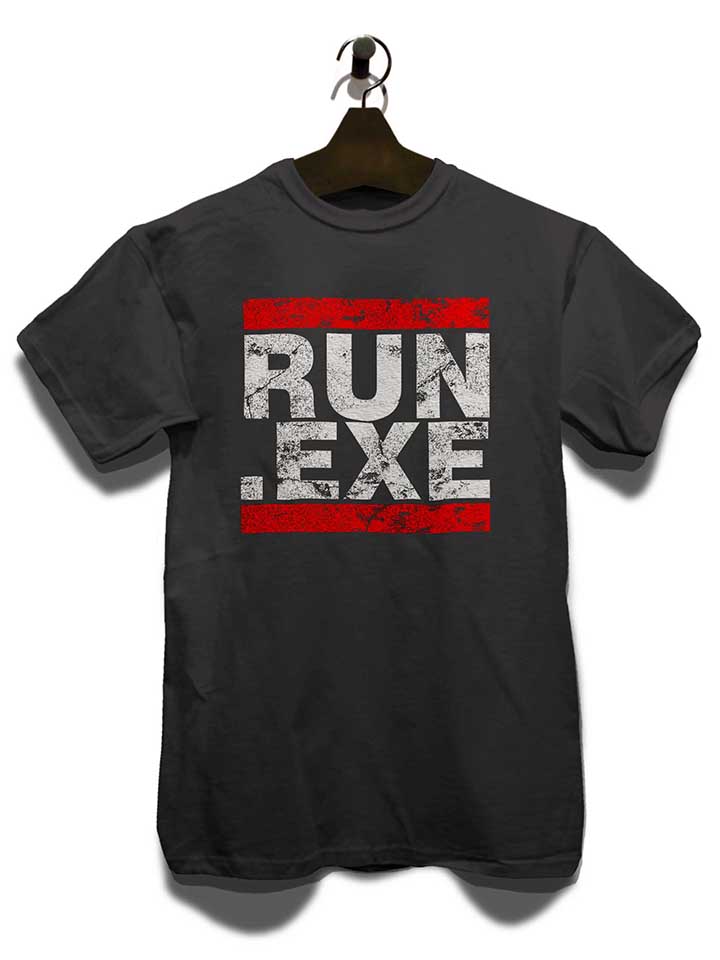 run-exe-vintage-t-shirt dunkelgrau 3