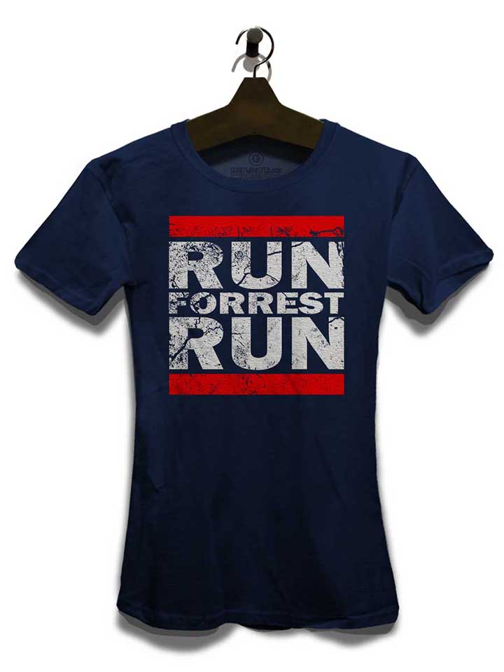 run-forrest-run-damen-t-shirt dunkelblau 3
