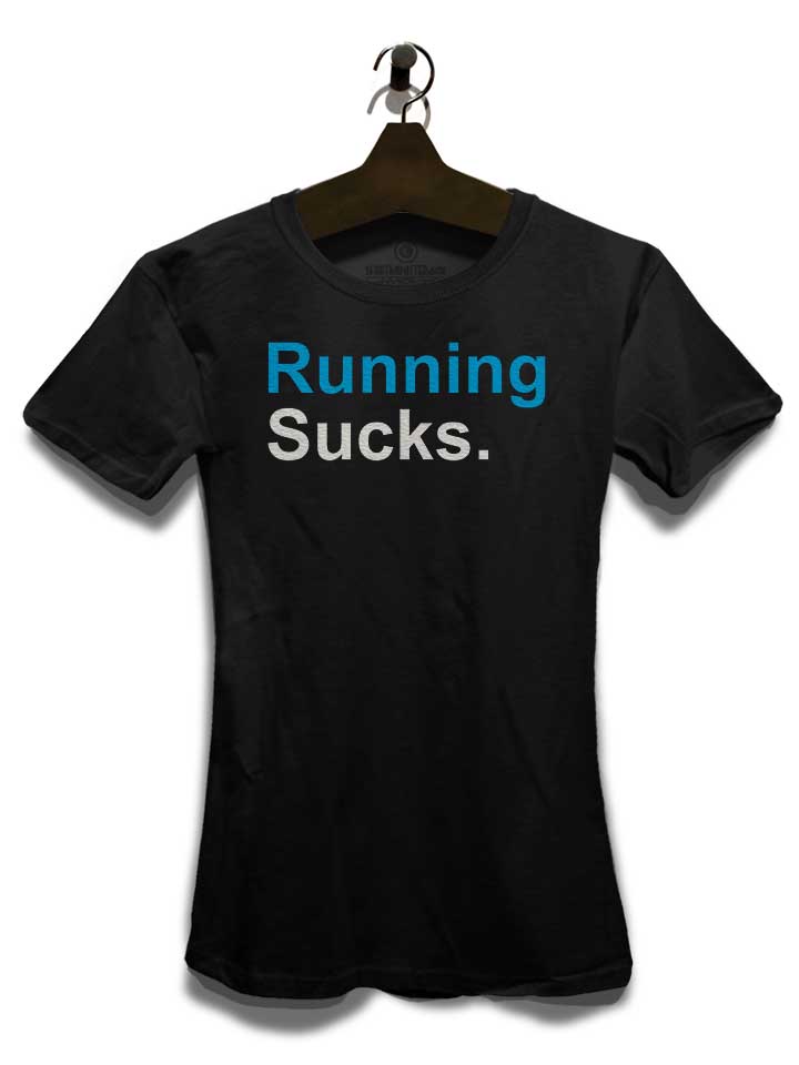 running-sucks-damen-t-shirt schwarz 3