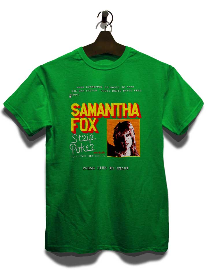 samantha-fox-strip-poker-t-shirt gruen 3
