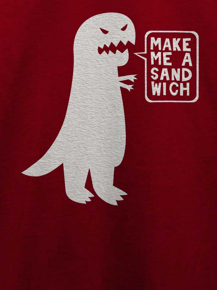 sandwich-dinosaur-t-shirt bordeaux 4