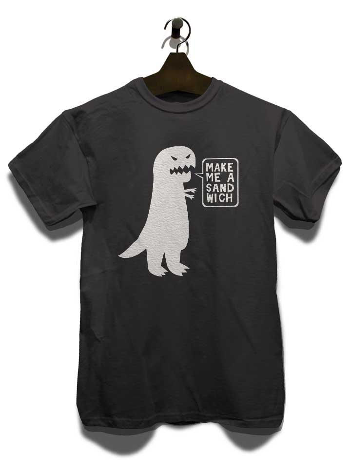 sandwich-dinosaur-t-shirt dunkelgrau 3