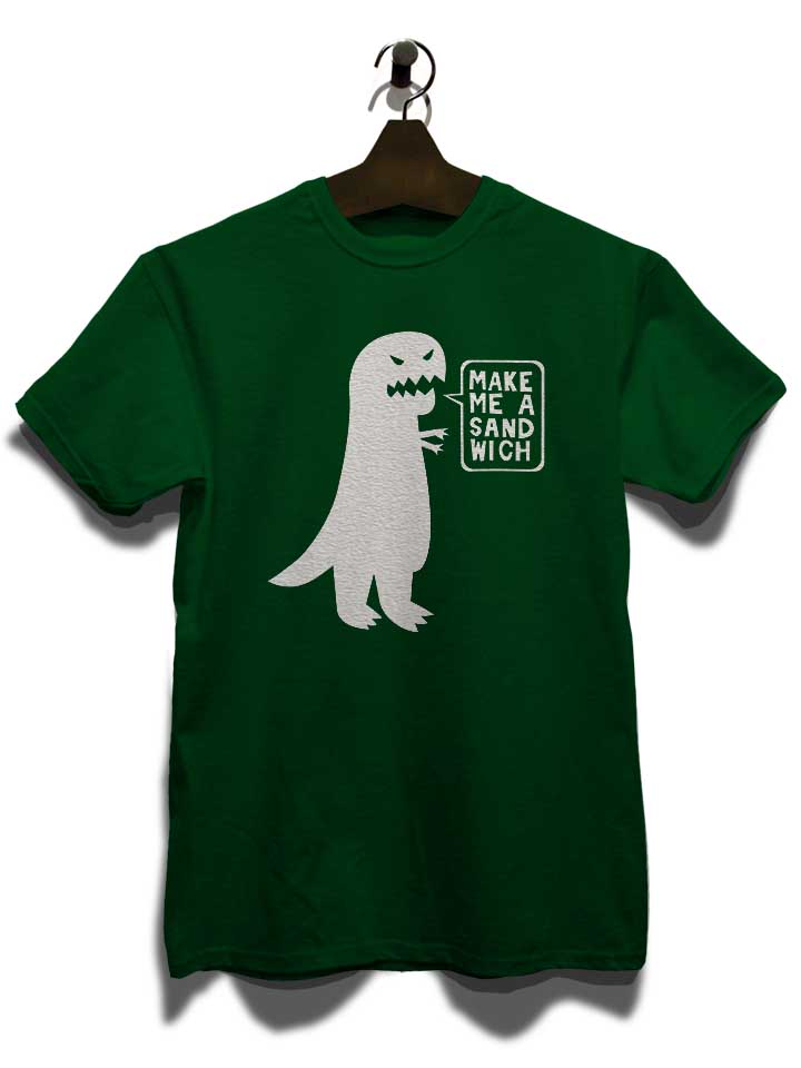 sandwich-dinosaur-t-shirt dunkelgruen 3