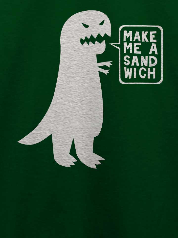 sandwich-dinosaur-t-shirt dunkelgruen 4
