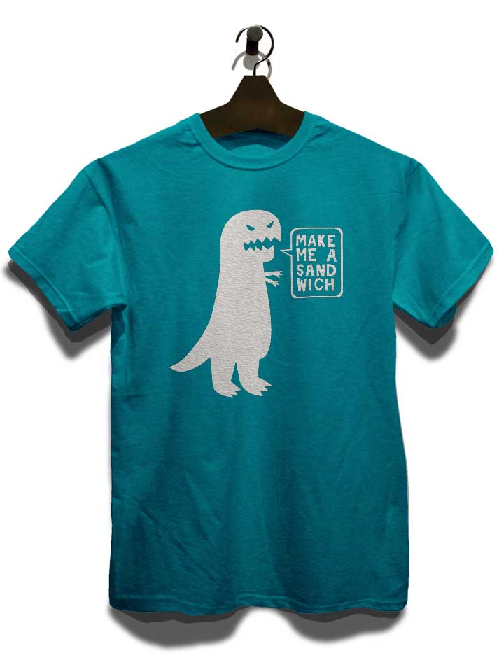 sandwich-dinosaur-t-shirt tuerkis 3