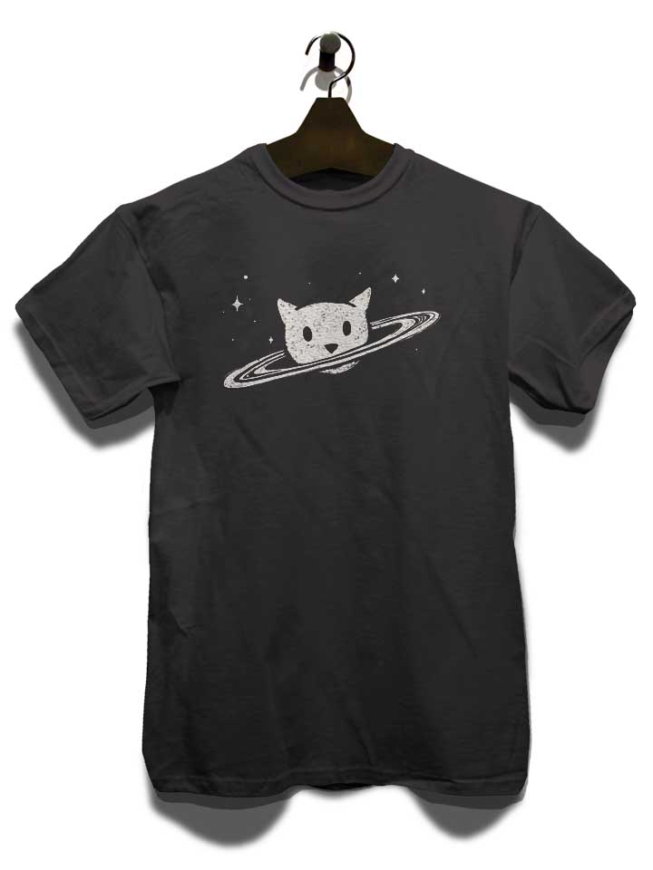 saturn-the-cat-t-shirt dunkelgrau 3