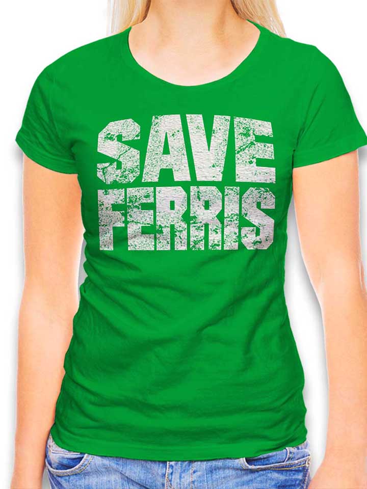 Save Ferris Damen T-Shirt gruen L