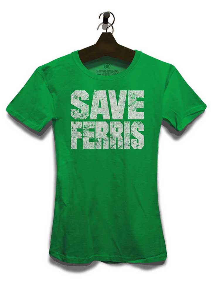 save-ferris-damen-t-shirt gruen 3