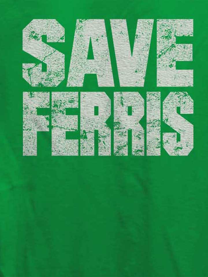 save-ferris-damen-t-shirt gruen 4