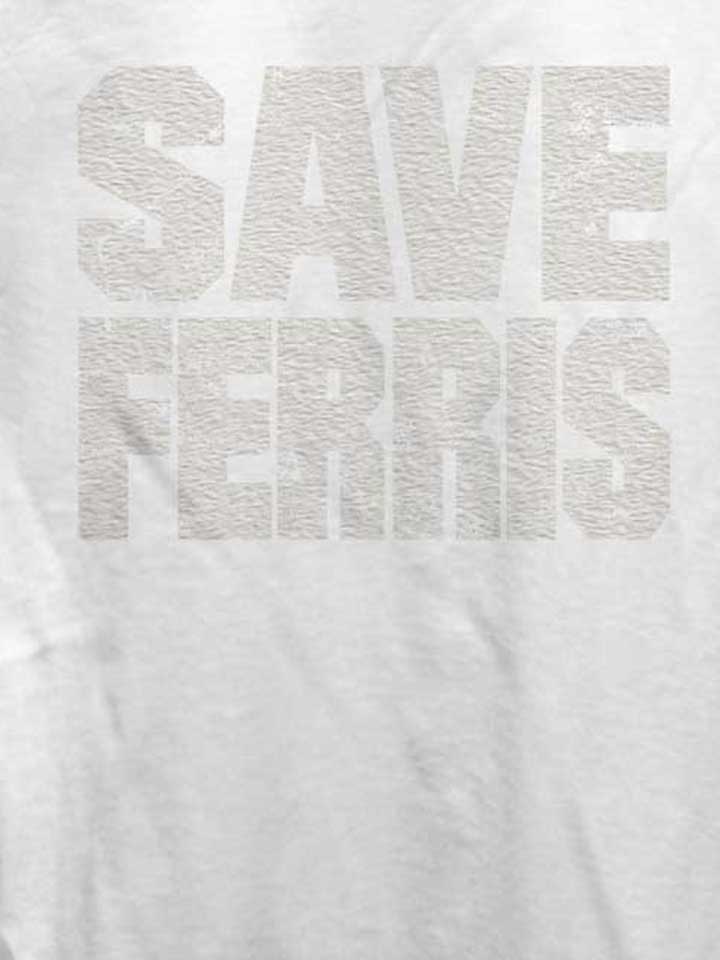 save-ferris-damen-t-shirt weiss 4