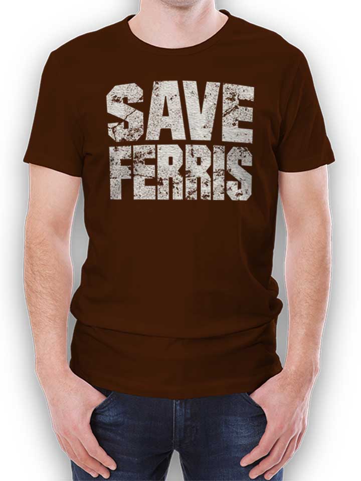 Save Ferris T-Shirt braun L