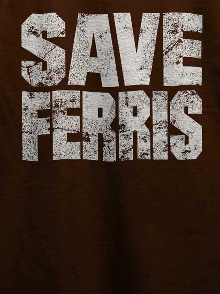 save-ferris-t-shirt braun 4