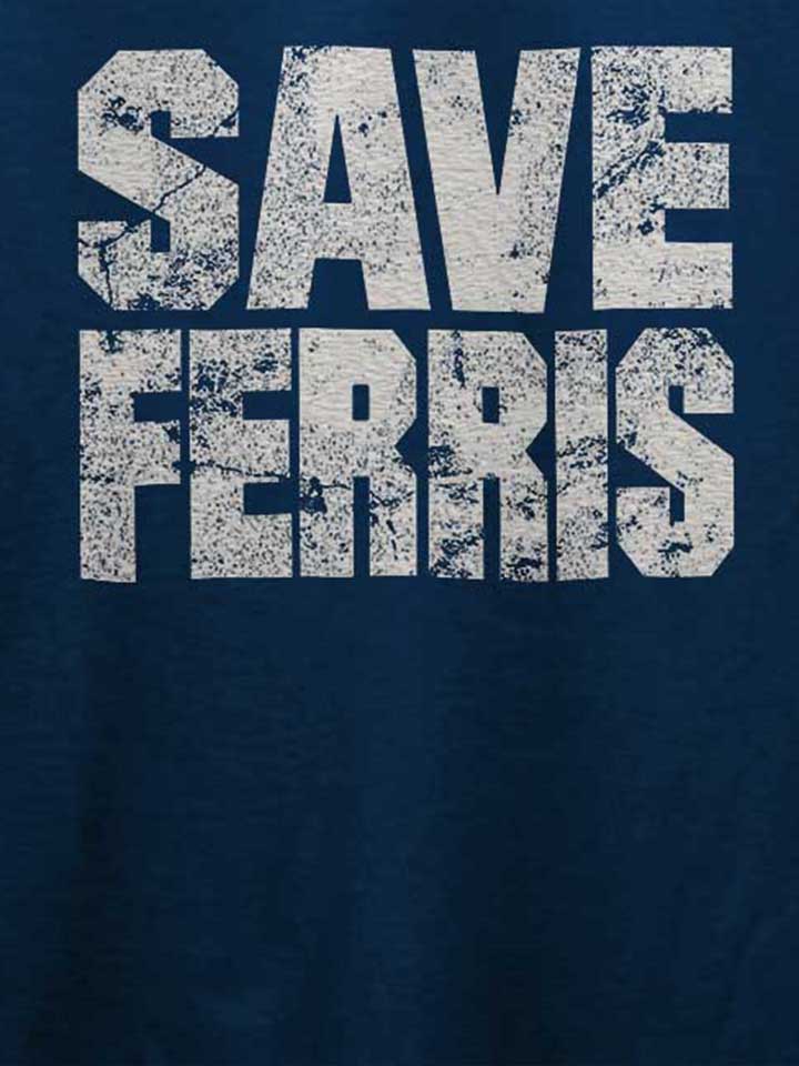 save-ferris-t-shirt dunkelblau 4