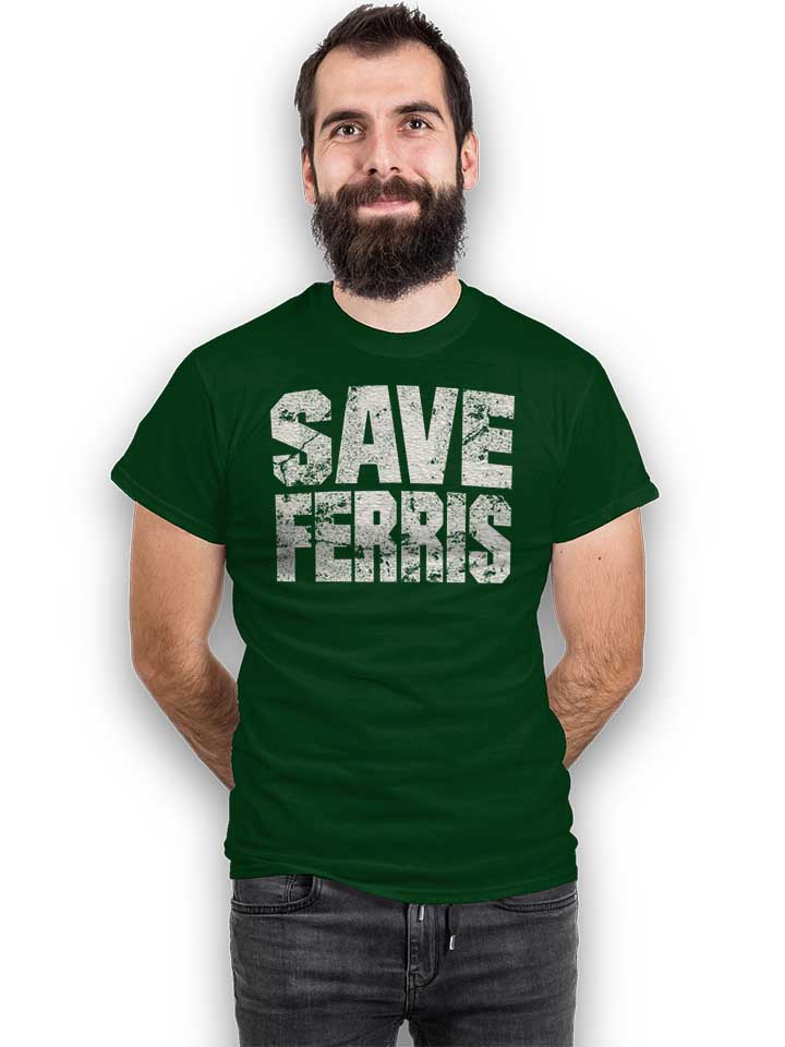 save-ferris-t-shirt dunkelgruen 2