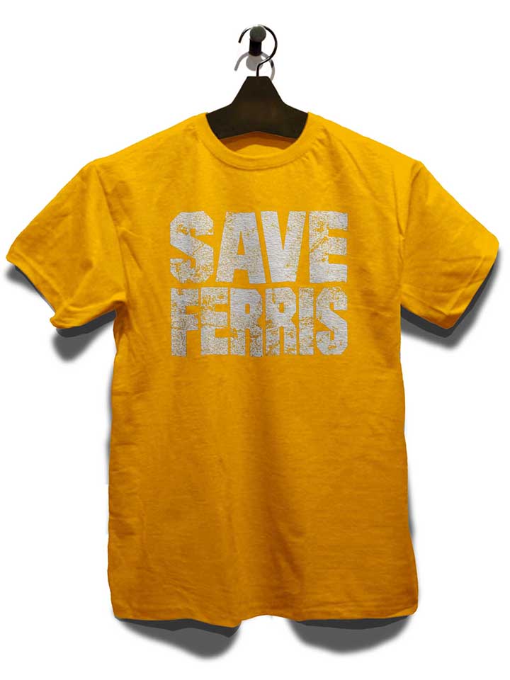save-ferris-t-shirt gelb 3