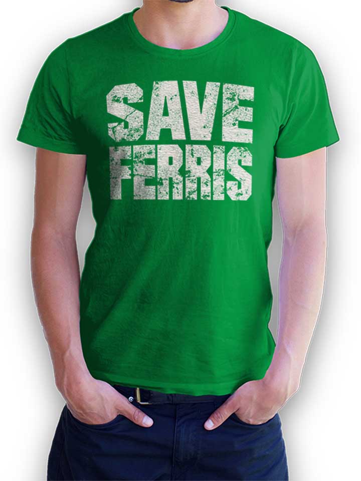 save-ferris-t-shirt gruen 1
