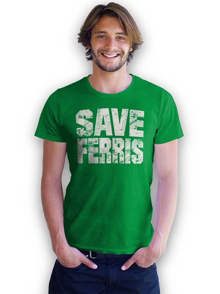 save-ferris-t-shirt gruen 2