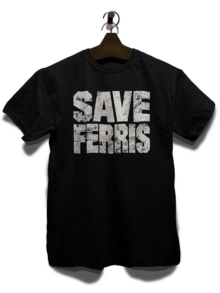 save-ferris-t-shirt schwarz 3