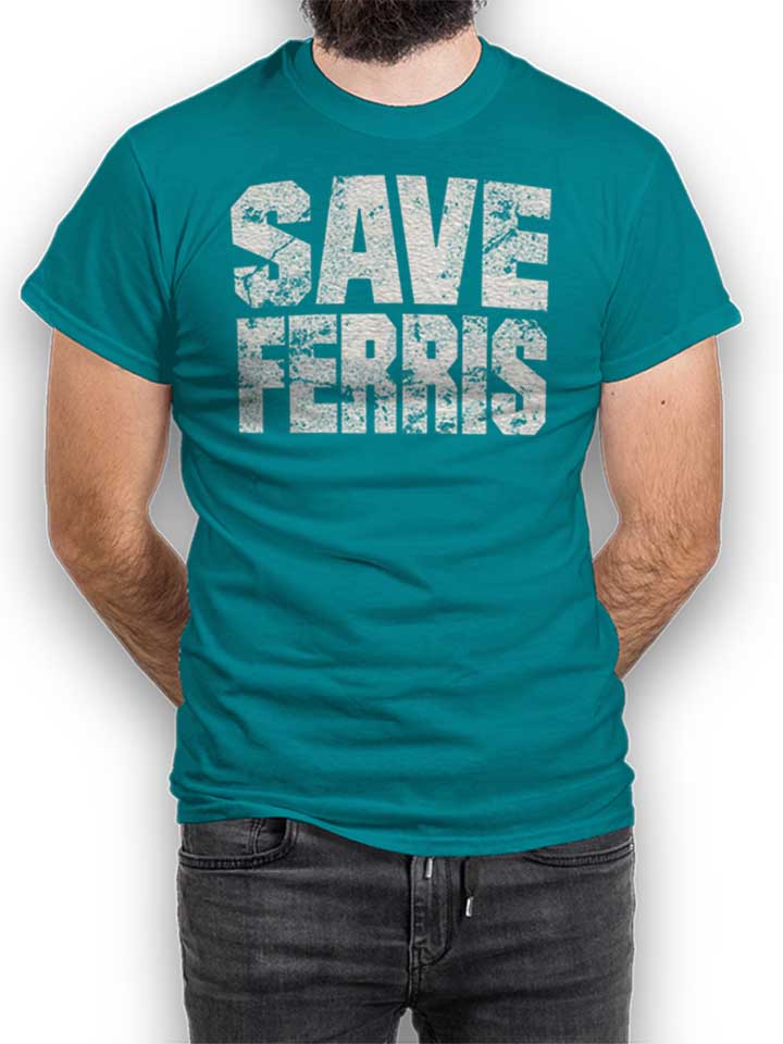 Save Ferris T-Shirt tuerkis L