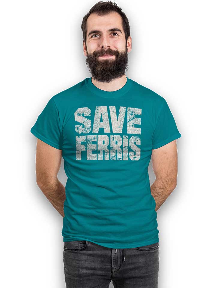 save-ferris-t-shirt tuerkis 2