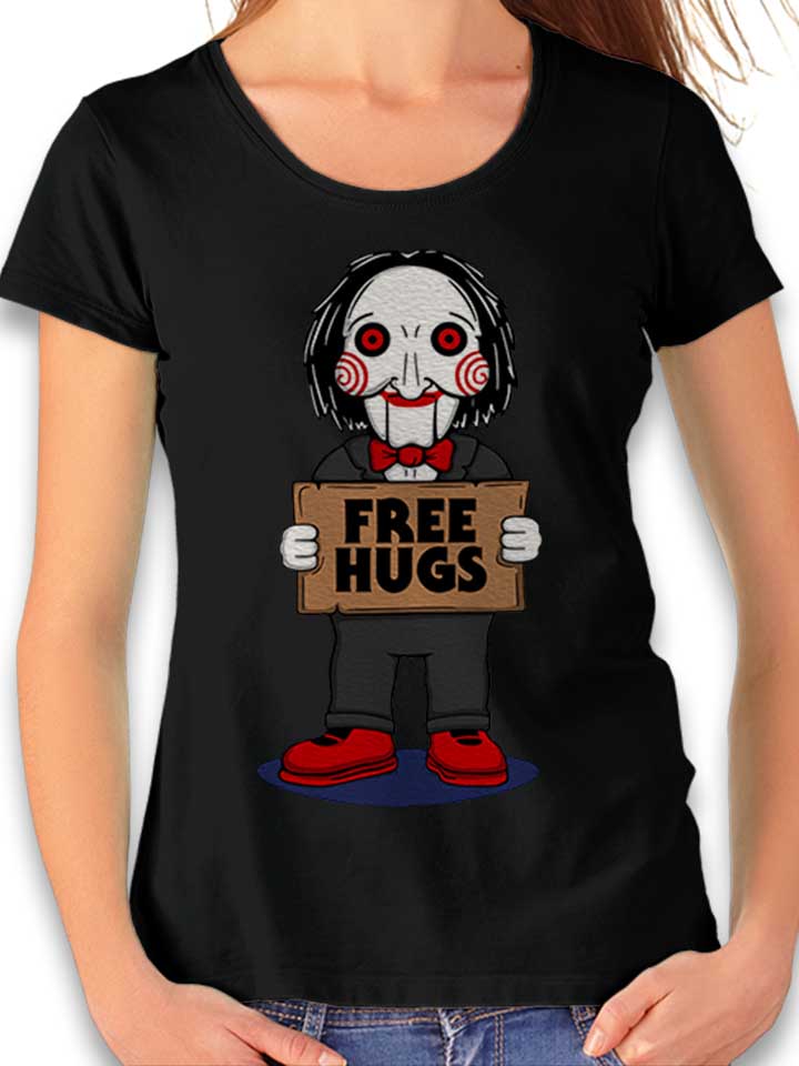 Saw Free Hugs Damen T-Shirt schwarz L