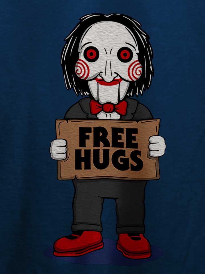 saw-free-hugs-t-shirt dunkelblau 4