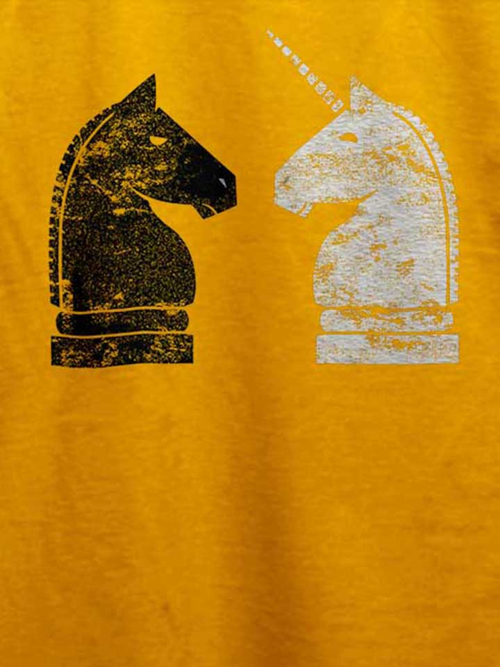 schach-einhorn-t-shirt gelb 4