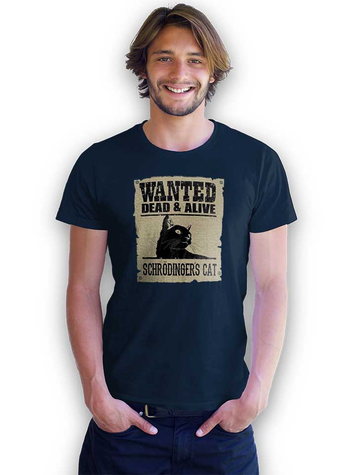 schrodingers-cat-04-t-shirt dunkelblau 2