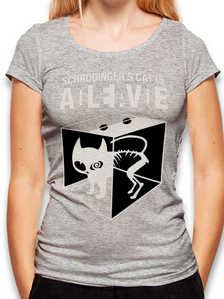 schroedingers-cat-damen-t-shirt grau-meliert 1