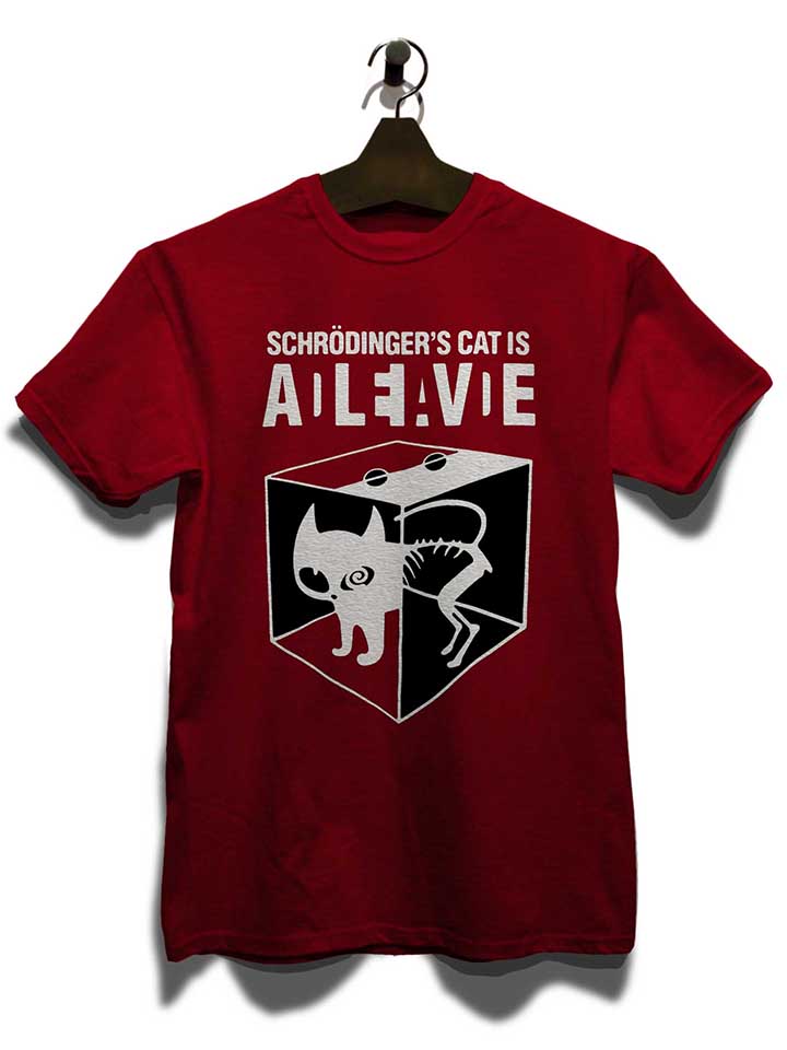 schroedingers-cat-t-shirt bordeaux 3