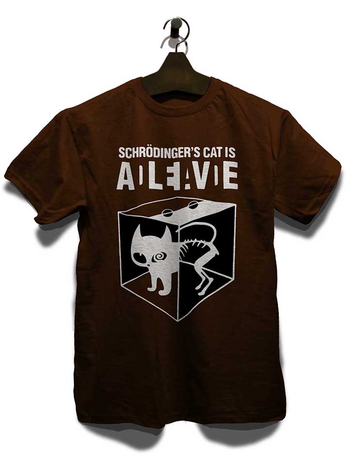 schroedingers-cat-t-shirt braun 3