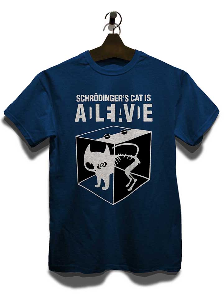 schroedingers-cat-t-shirt dunkelblau 3