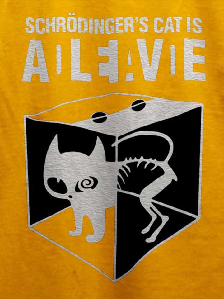 schroedingers-cat-t-shirt gelb 4