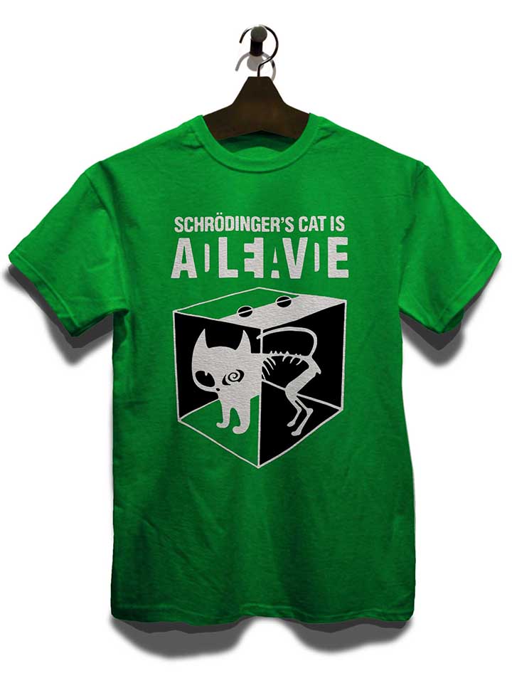schroedingers-cat-t-shirt gruen 3
