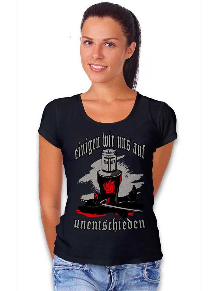 schwarzer-ritter-damen-t-shirt schwarz 2