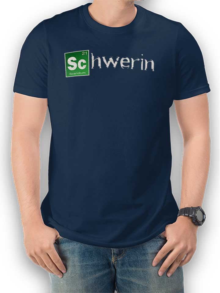 Schwerin T-Shirt navy L