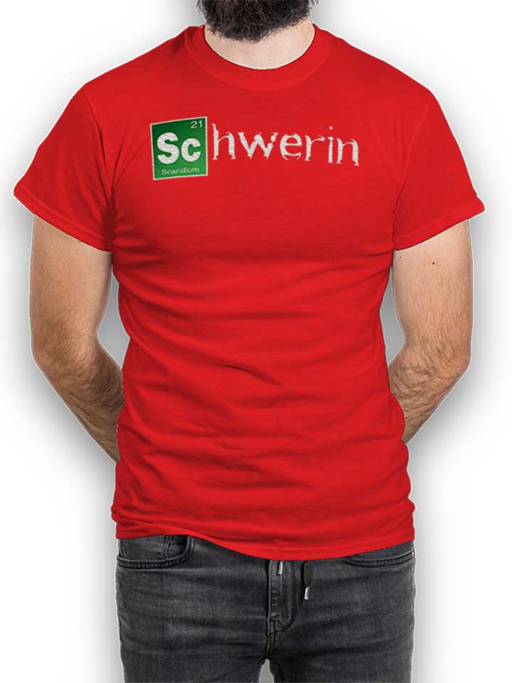 Schwerin T-Shirt rot L